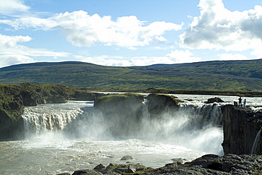 Godafoss (Falls of the Gods), Iceland, Polar Regions