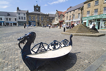 Alnwick Marketplace, Alnwick, Northumberland, England, United Kingdom, Europe