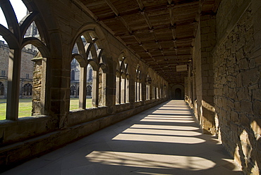 Cloisters, Durham Cathedral, UNESCO World Heritage Site, Durham, County Durham, England, United Kingdom, Europe