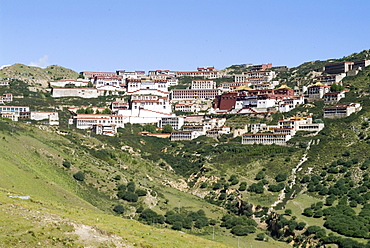 Ganden Monastery, near Lhasa, Tibet, China, Asia