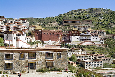 Ganden Monastery, near Lhasa, Tibet, China, Asia