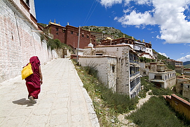 Ganden Monastery, near Lhasa, Tibet, China, Asia