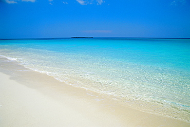 Empty beach, Paradise Island, Bahamas 