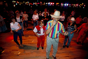 Cowboys dance lessons, Billy Bob's, Fort Worth, Texas, United States of America, North America