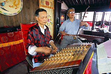 Musicians, Tongli, China, Asia