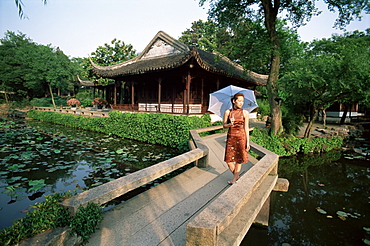 Garden, Zhuozhengyuan, Suzhou, China, Asia