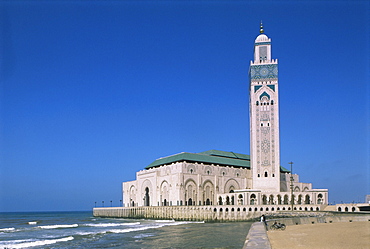 The Hassan II Mosque, Casablanca, Morocco, North Africa, Africa