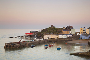 Tenby Harbour, Tenby, Pembrokeshire, Wales, United Kingdom, Europe