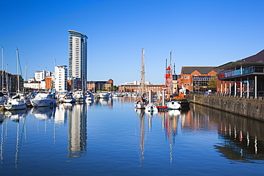 Swansea Marina, Swansea, Wales, United Kingdom, Europe