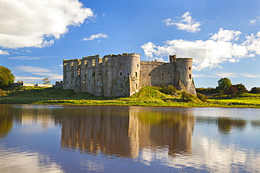 Carew Castle, Pembrokeshire, Wales, United Kingdom, Europe 