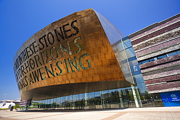 Millennium Centre, Cardiff Bay, Wales, United Kingdom, Europe