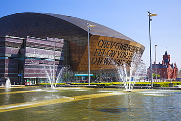 Millennium Centre, Cardiff Bay, Wales, United Kingdom, Europe