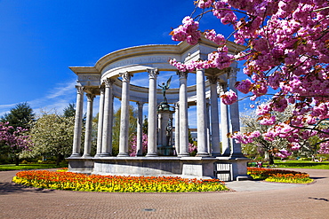 Welsh National War Memorial, Alexandra Gardens, Cardiff, Wales, United Kingdom, Europe