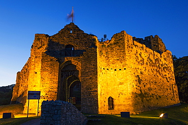 Oystermouth Castle, Mumbles, Swansea, Gower, Wales, United Kingdom, Europe