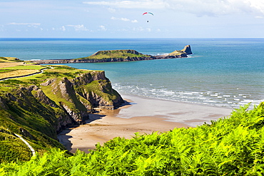 Rhossili Bay, Gower Peninsula, Wales, United Kingdom, Europe