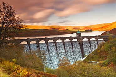 Craig Goch Dam, Elan Valley, Powys, Mid Wales, United Kingdom, Europe