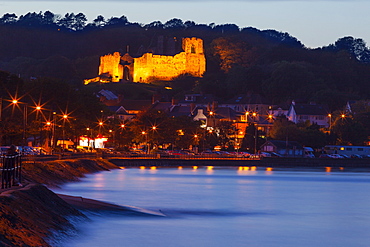 Oystermouth Castle, Mumbles, Swansea Wales, United Kingdom, Europe 