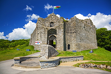 Oystermouth Castle, Mumbles, Gower, Wales, United Kingdom, Europe