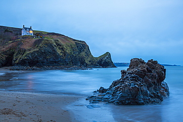 Llangrannog Beach, Ceredigion (Cardigan), West Wales, Wales, United Kingdom, Europe