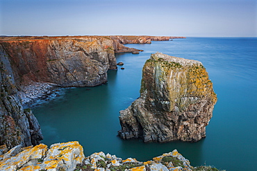 Stack Rocks, Castlemartin, Pembrokeshire, Wales, United Kingdom, Europe