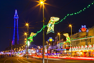 Illuminations, Blackpool, Lancashire, England, United Kingdom, Europe