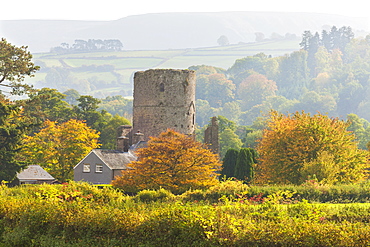 Tretower Castle, Powys, Wales, United Kingdom, Europe