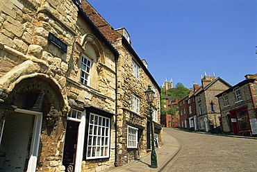 Jews Court, Steep Hill, Lincoln, Lincolnshire, England, United Kingdom, Europe