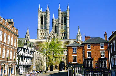 Lincoln Cathedral, Lincoln, England, UK 