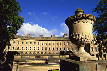 The Crescent, Buxton, Peak District National Park, Derbyshire, England, United Kingdom, Europe