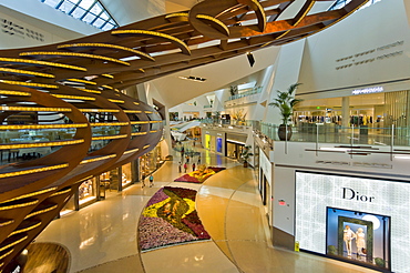 Interior of the Crystals Shopping Mall at the CityCenter complex, Las Vegas Boulevard, The Strip, Las Vegas, Nevada, United States of America, North America