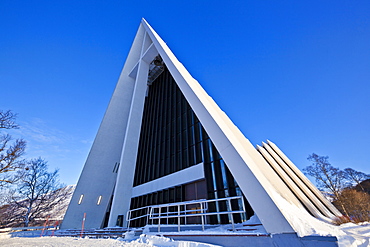 The Arctic Cathedral, Polar church, Tromso, Troms, North Norway, Scandinavia, Europe