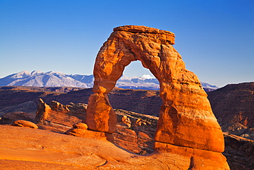 Delicate Arch, Arches National Park, near Moab, Utah, United States of America, North America 