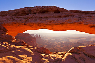 Mesa Arch sunrise, Island in the Sky, Canyonlands National Park, Utah, United States of America, North America