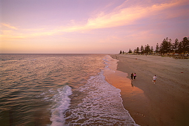 Sunset, Brighton Beach, Adelaide, South Australia, Australia, Pacific