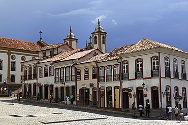 Historic town of Ouro Preto, UNESCO World Heritage Site, Minas Gerais, Brazil, South America