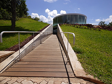 Centro de Arte Contemporanea Inhotim, contemporary artwork center owned and created in 2006 in a large park by Bernardo Paz, Brumadinho, Minas Gerais, Brazil, South America