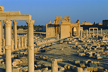 Palmyra, ruins of Roman city, Syria, Middle East