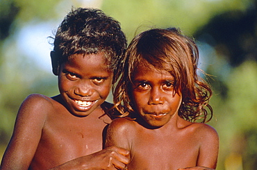 Aborigine children, Australia
