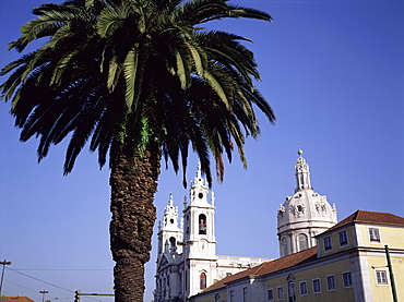 Christian basilica, Estrela, Lisbon, Portugal, Europe