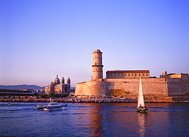 Fort StJean and Vieux Port, Marseilles