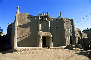 Maison Maiga, Toucouleur style,UNESCO World Heritage Site, Djenne, Mali, Africa