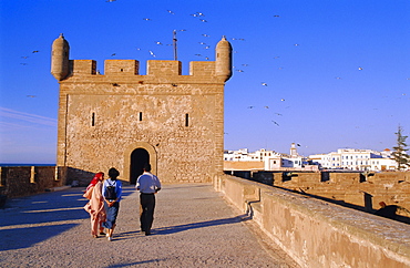 North Bastion entrance to the city, Essaouira, Morocco