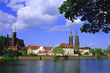 Cathedral Island, Wroclaw (Warsaw), Silesia, Poland