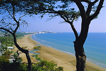 Gargano, Vieste beach, Apulia (Puglia), Italy