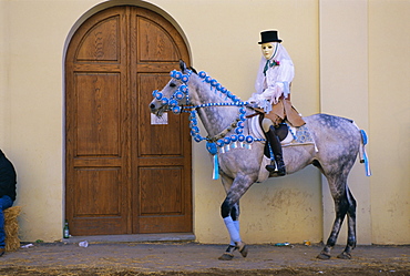 Oristano-La Santiglia Carnival, Sardinia, Italy, Europe