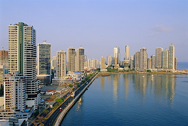 Skyline, Panama City, Panama, Central America