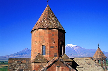 Mount Ararat, Khorvirap monastery, Armenia, Asia