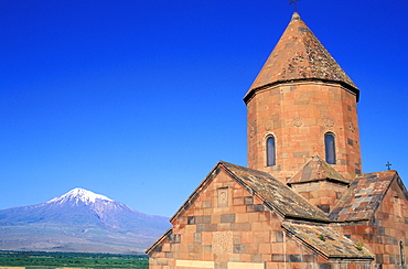 Mount Ararat, Khorvirap monastery, Armenia, Asia