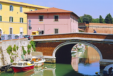 Quartier de la Nouvelle Venise, Livorno, Tuscany, Italy