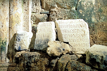 Inside Agarcine church, Armenia, Asia